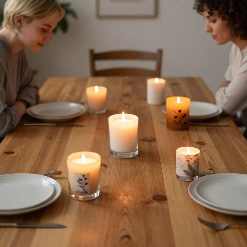 Intieme privéles kaarsen maken